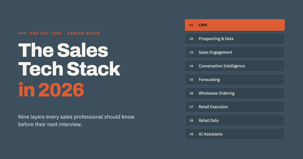 The Sales Tech Stack in 2026: Tools Every Sales Professional Should Know Before Their Next Interview
